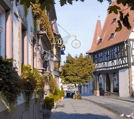 Hotel-Restaurant Drei Hasen Michelstadt Exterior foto
